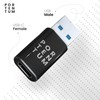 PORTENTUM USB to USB C Adapter 3.0 (3.1) OTG Adapter