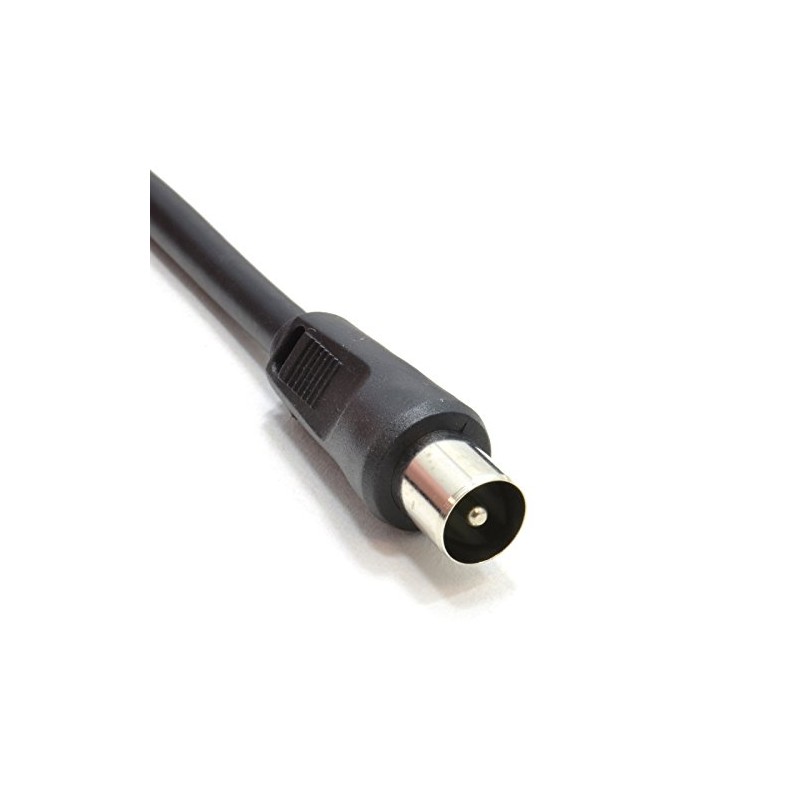 kenable Coaxial Satellite to TV Aerial Cable F type Plug