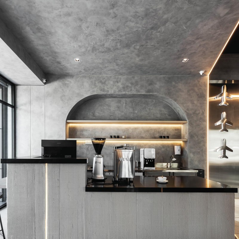 SUZUKA Strato Texture Paint SCT-304, Limewash Effect Paint, Matte Wall