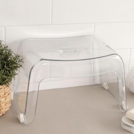 Chair Transparent Interior Bath Non-slip footrest 2ea