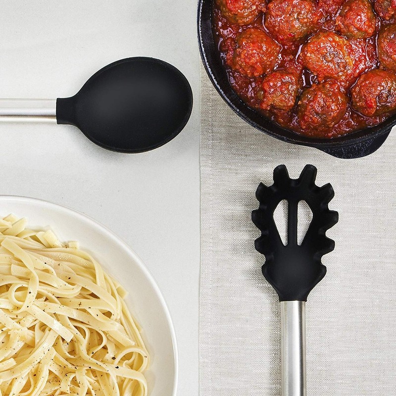 BESTZMWK Kitchen Utensil Set-Silicone Cooking Utensils-33 Kitchen Gadgets & Spoons