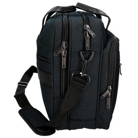 Movom Trimmed Small Shoulder Bag - Black, blue, pc briefcase