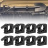 GLOBLED Quick Release Rubber Clamp Fits 1-1/10''-1-3/10'' Diameter Or Round