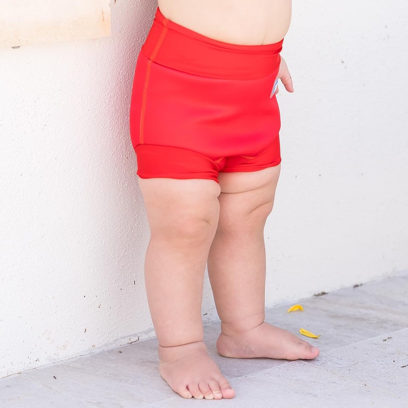 Splash About Happy Nappy Swim Nappy, Red, 12-24 Months