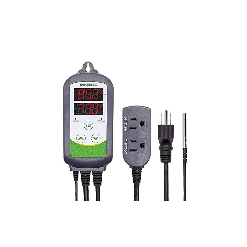 Inkbird ITC-308 Temperature Controller with IHC-200 Humidity Controller