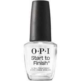 OPI OPI Start to Finish | 3-in-1 Nail Polish Treatment, Base Coat, Top Coat, Nail Strengthener | Vitamin A & E, Vegan Formula