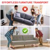 Mover de muebles con ruedas, deslizadores de muebles, juego de