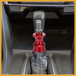 Partuto Manual Shift Knob Adapter Reverse Lock Lifter for S-ubaru BRZ Red Replacement