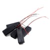 LampVPath (Pack of 5 Single 1AA Battery Holder with Cover