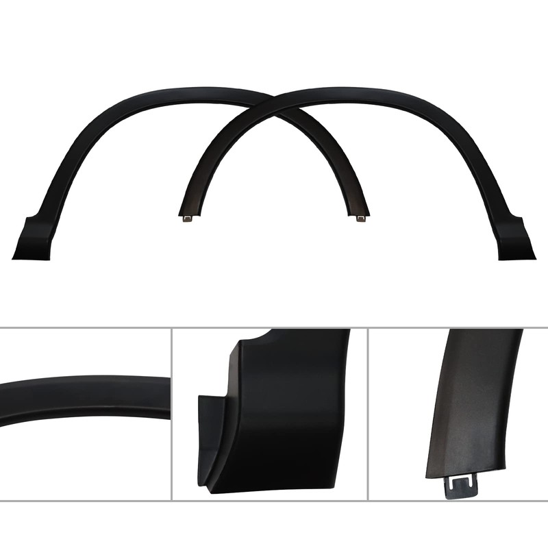 Wheel Arch Trim, Fender Trim 74115T0AA02, 74165T0AA02, For 2012-2016 Honda