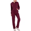 Conjunto de trajes deportivos para mujer, de 2 piezas, estilo