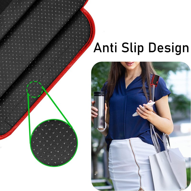 ZINZ Ultra-thick Shoulder Pads, Long Shoulder Pads with Non-slip and