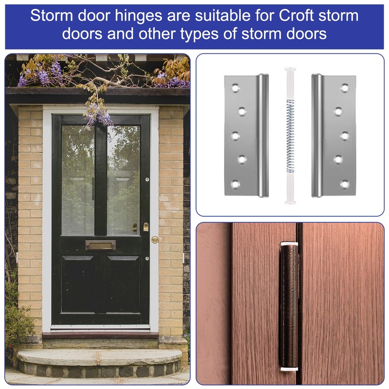 5 Set Storm Door Hinge Pin Kit, Include 10 Hinge