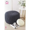 King Cole 5536 Knitting Pattern Poufs and Cushions in Big