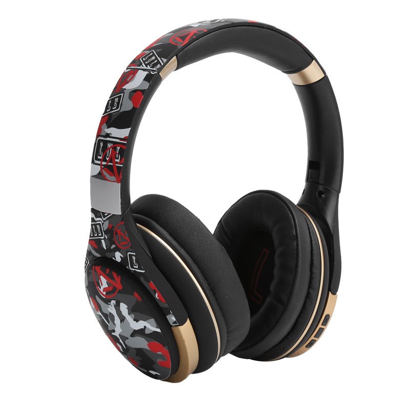 ELA1 Bluetooth 5.0 Wireless Motion Noise Cancelling Headset Graffiti Popular