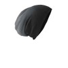 District Men's Slouch Beanie One Size Black Dip Dye