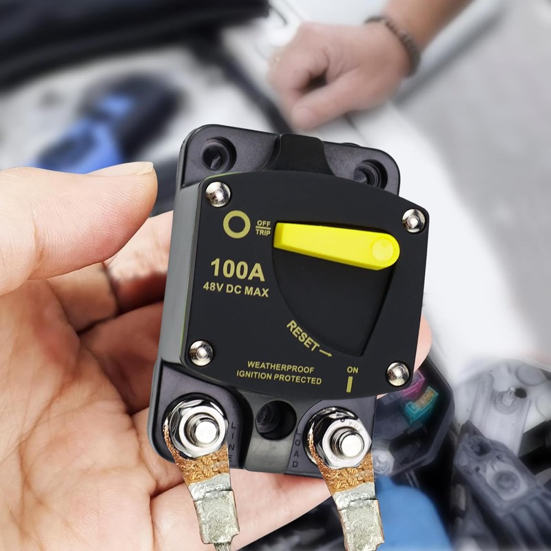 Car Circuit Breaker Car Circuit Breaker DC 12 V -