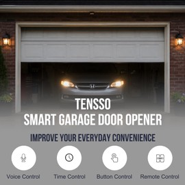Smart WiFi Garage Door Opener: TENSSO Wireless Universal Remote Controller