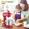 Bamboo Mixer Slider Compatible with Kitchen aid Bowl Lift 5-8