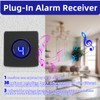 Solar Driveway Alarms Wireless Outside Weatherproof Motion Detector & Sensor