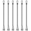 Inovat Pack of 6 Pcs Adjustable Napkin Clip Lanyard Neck