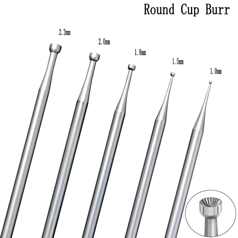 Luo ke 24 Pcs 3/32'' Shank Assorted Lapidary Burr Sets,