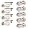 Qrity 5 Pairs Bike Chain Links, Bicycle Chain Link Connector,
