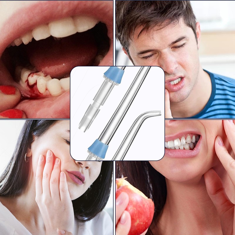 3 Pcs Replacement Heads Compatible with Waterpik, Replacement Tips for