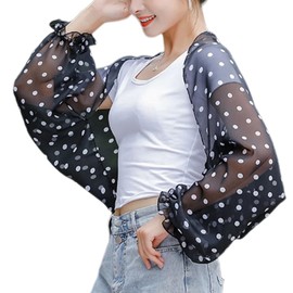 Sun Protective Shawl with Flared Sleeves Cooling Arm Sleeve Covers Breathable Sun Blocking Wrap Shawl for Outdoor Travel