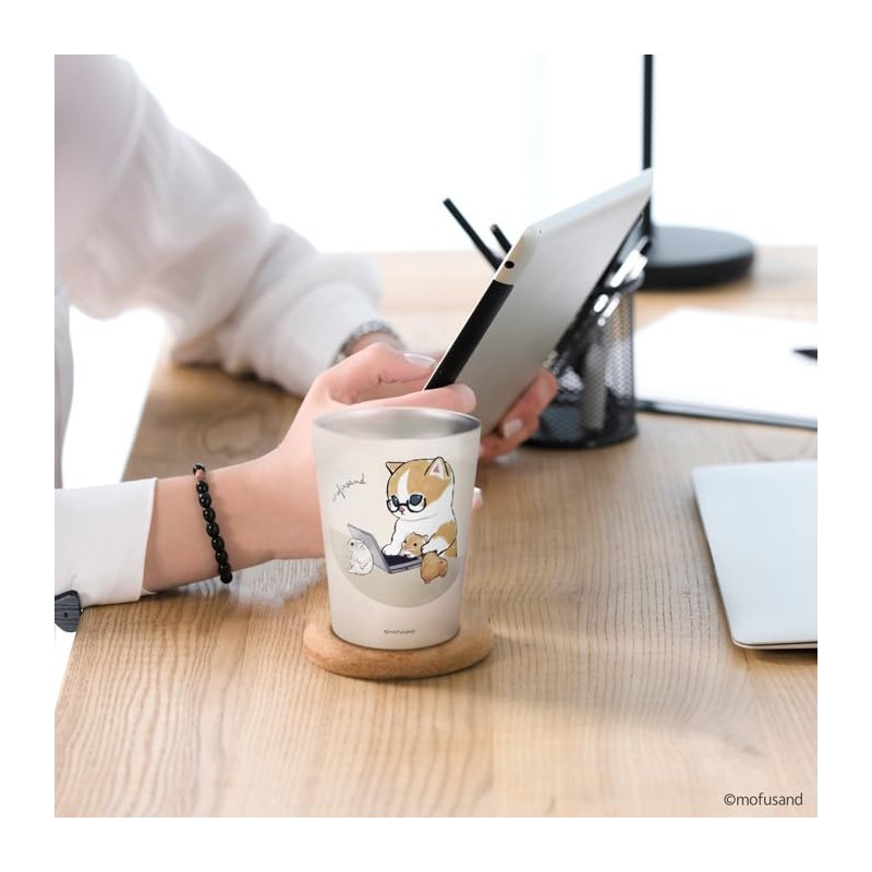 Mofusand (Mofusand) 2WAY Vacuum Double Tumbler M 【 Sea Creatures