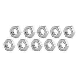 Allstar Performance ALL18275-10 3/8"-24 LH Aluminum Jam Nuts