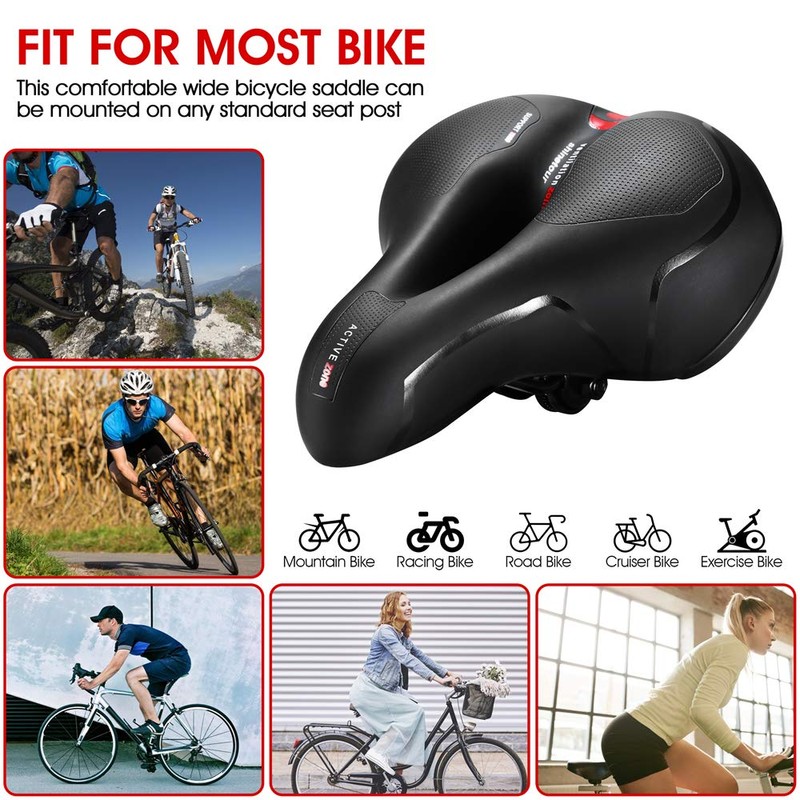 Comfortable Seat Cushion for Men Women with Dual Shock Absorbing