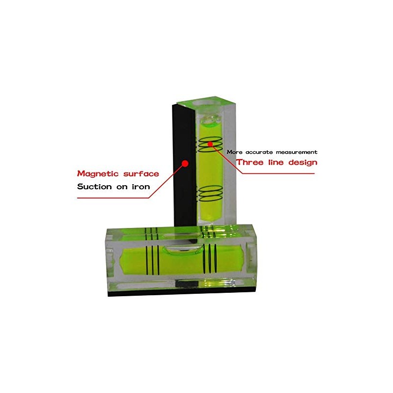 umei High Precision Mini Spirit Level Small Horizontal Bubble Three