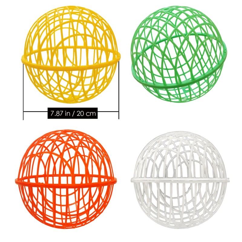 CalorMixs 7.8" Ball-Shaped Movable Pigeon Chick Coop, Little Rabbit Duck