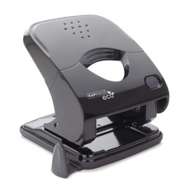 Rapesco ECO X5-30ps Less Effort 2 Hole Punch (30 Sheets) (Black)