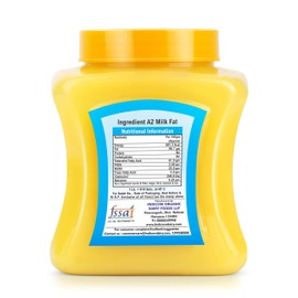 INDICOW A2 Cow GheeCertified (Grass Fed A2 Cows, Paleo and Keto, Non-GMO) (1L, 33.81Oz)