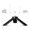 LUXCEO Mini Tripod, Desktop Tabletop Stand Compact Tripod with 1/4"