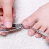 Androxeda 3 Piece Pedicure Set Double Ended Nail Tools for