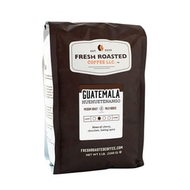 Fresh Roasted Coffee, Guatemalan Huehuetenango, 5 lb (80 oz), Medium Roast, Kosher, Whole Bean