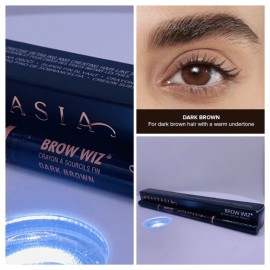 Anastasia Beverly Hills Lot Of 2 Anastasia Beverly Hills Brow Wiz DARK BROWN Skinny Pencil W/Spoolie