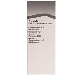 UNDA Cholesterinum Plex | Homeopathic Remedy Supports Liver Health | 1 fl. oz.