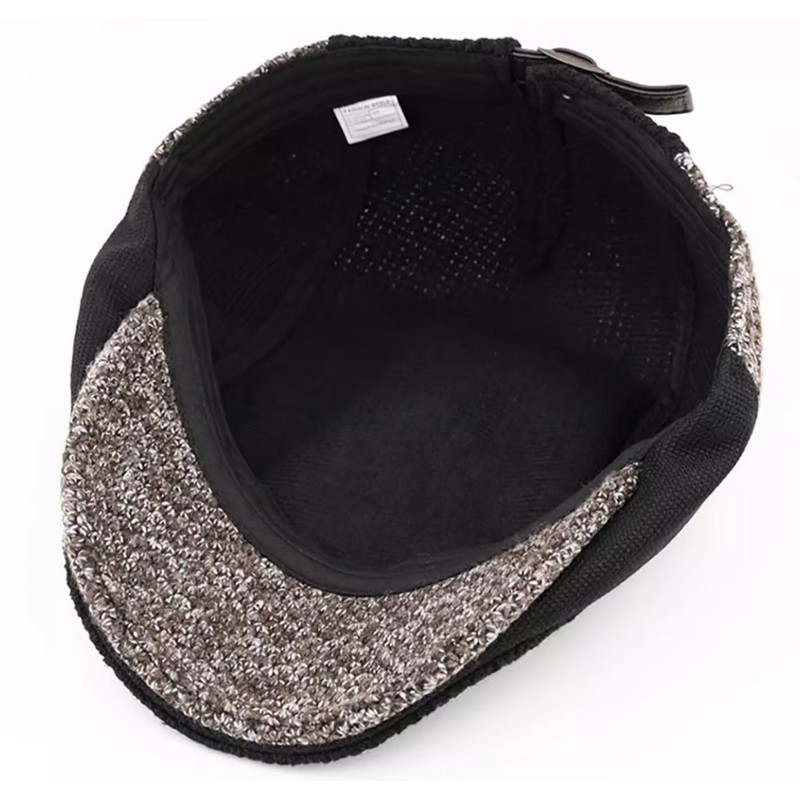 Flat Cap Men's Peaked Cap Beret Newsboy Beret Hat Flat