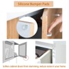 REDYA 20-Pack Hidden Hinges for Cabinet Doors Frameless Cabinet Hinges