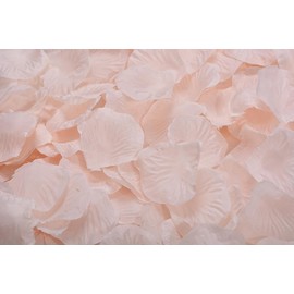 La Tartelette Silk Rose Petals Wedding Flower Decoration (4000 Pcs, Champagne)