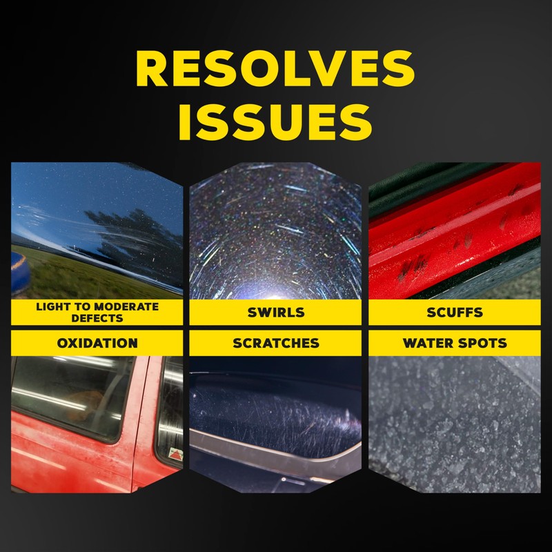 Meguiar's DA 5’’ Microfiber Cutting Disc, Microfiber Pads Compatible with