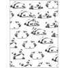 San-X FA13101 Clear Holder Set, Sauce Panda, H12.2 x W