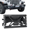 JOYTUTUS Universal Flip-Up License Plate Mount for 10" Hawse Fairlead