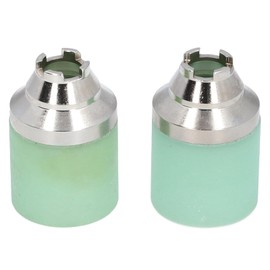 Cutting Nozzle Protective Cover, Cutting Nozzle Plasma Cutter Replacement Parts Cutting Torch Consumable Electrode Nozzles P80 Tip Protective Case Cutting Accessories Pack of 2