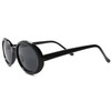 Classic Vintage Retro 80s Fashion Stylish Round Oval Sunglasses