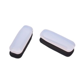 QYAJS Eyeglasses Nose Pads Silicone Replacement Nose Pads Kit Fit for IC! Berlin Sunglasses White